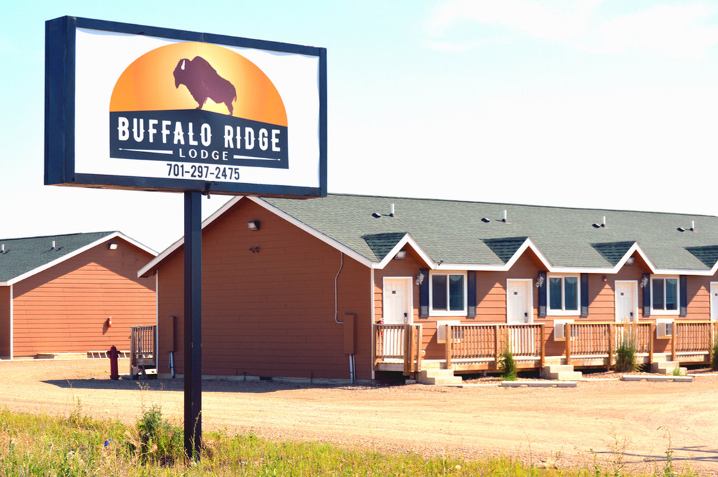 Outside of the Buffalo Ridge Lodge