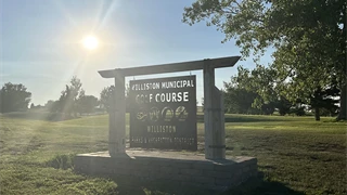 Williston Municipal Golf Course Sign